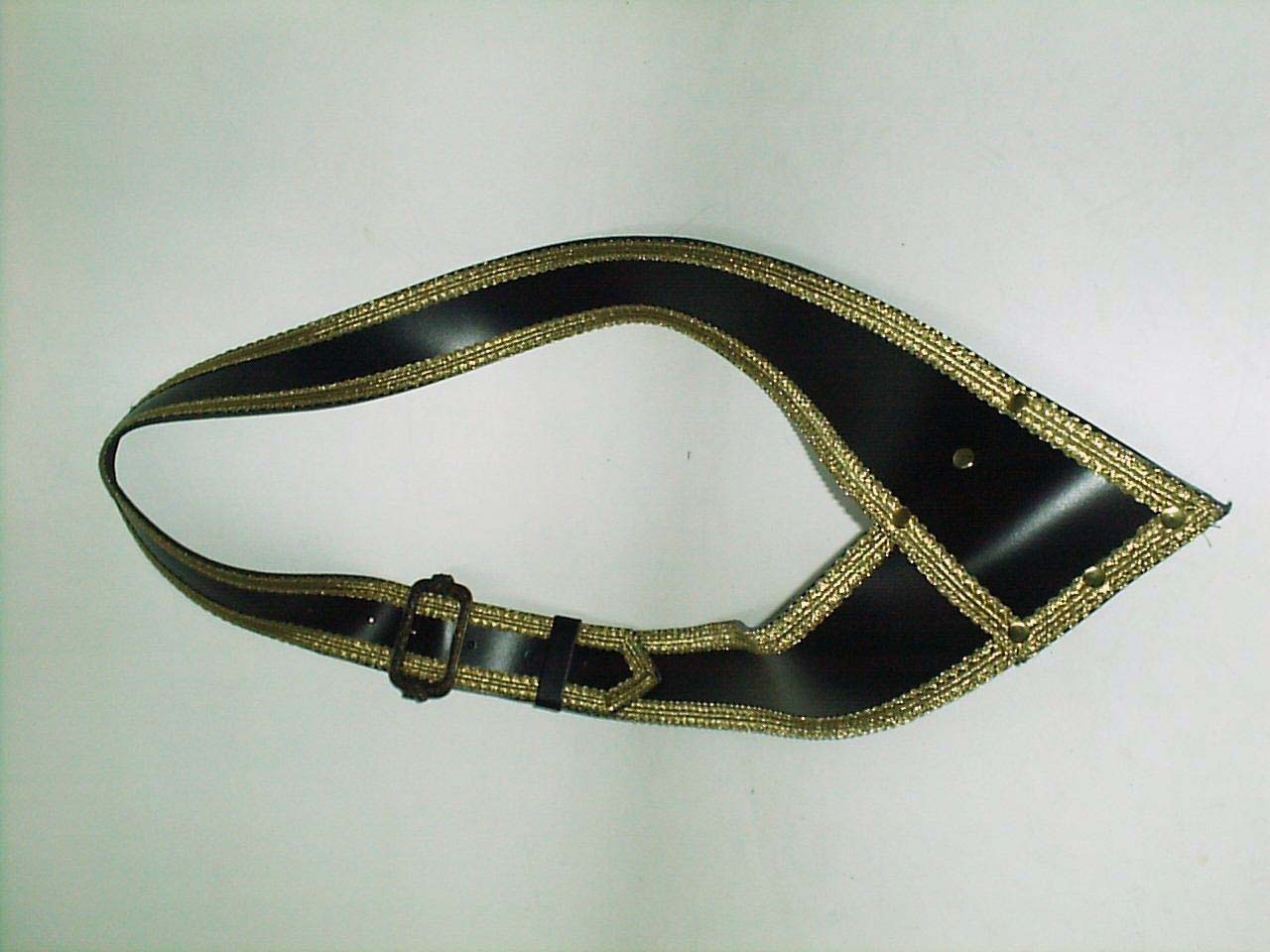 Degengordel met goudband